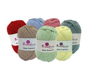 4 Ply: Broadway Yarns: Baby Supremo 4 Ply