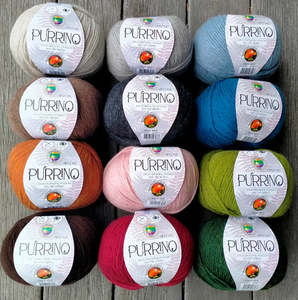Purrino 8 Ply - 20% Possum 80% Merino