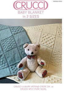 Crucci - 2223 - Baby Patchwork Blanket Pattern