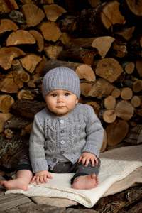 Baby Cakes - BC55 - Jasper Cardi and Beanie Pattern