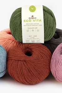 Dmc Threads: DMC Eco Vita Recycled Cotton - 8 Ply Knitting & Crochet Yarn