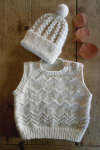 Baby Cakes - BC114 - Peyton Vest and Hat