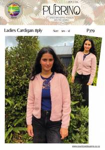 Patterns: Countrywide - P379 - Ladies Cardigan 8Ply