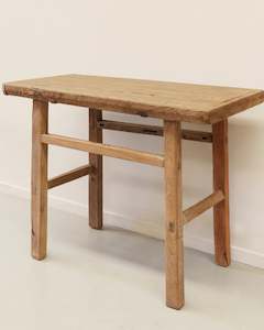 Furniture: ANTIQUE WOODEN CONSOLE