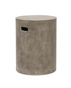 Furniture: CONCRETE PIPE SIDE TABLE / STOOL