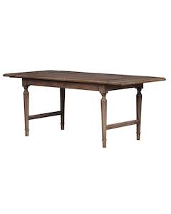 Furniture: OLD ELM EXTENSION TABLE