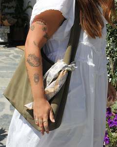 Cuir: THE ALLANDRA SLOUCH BAG