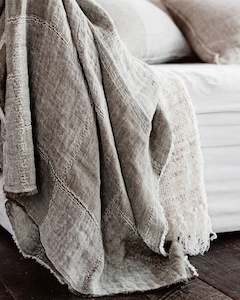 Throws: KOZO LINEN THROW