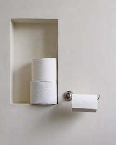 Hardware: STOWAWAY TOILET PAPER HOLDER