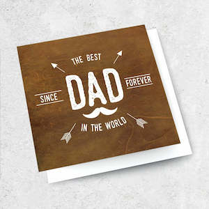 THE BEST DAD IN THE WORLD - GIFT CARD