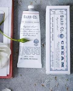 Aromatherapy: BARR CO ORIGINAL HAND CREAM