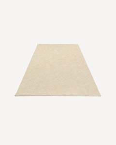 Lighting: RECTANGLE SHADE LINEN NATURAL 41X28CM