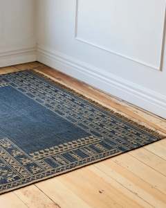 All: SUNDARA MOTIF RUG BLUE SMALL