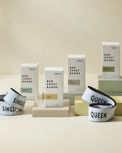 Bedding: BED SHEET BANDS - SET OF 2