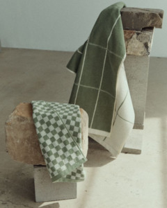 MILES BATH SHEET - SAGE & CHALK