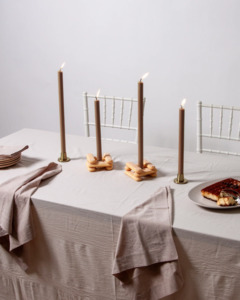 30CM DINNER CANDLES - TWO PACK