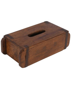 Homeware: VINTAGE BRICK MOULD TISSUE BOX