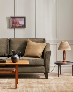 Cushions: FLAXMILL HANDWOVEN LINEN CUSHION - 60 X 60