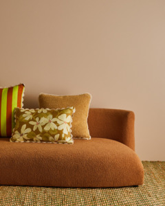 Cushions: VIOLET - MUSTARD CUSHION COVER 60x40