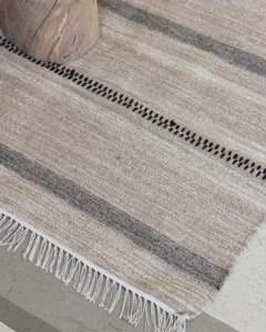 Rugs: TRIBAL WOOL WOVEN RUG
