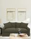 Lucca Two Seater Sofa - Olive