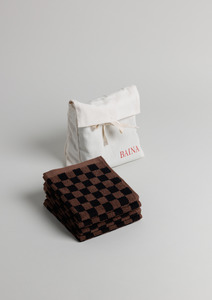 All: FACE CLOTH GIFT SET 04 - TABAC & NOIR