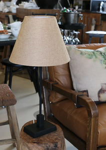 All: LINEN 30CM LAMP SHADE - NUTMEG