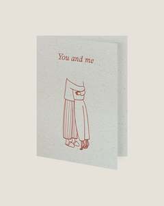 Gifting: YOU AND ME - SHORT TALK GREETING CARD