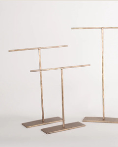 Homeware: HANDMADE BRASS JEWELLERY STAND - SMALL