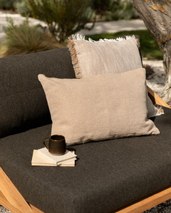 CLIPPER CUSHION COVER - ALMOND