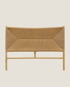 Furniture: ANCHORAGE WOVEN LOOM HEADBOARD - LIGHT SAND