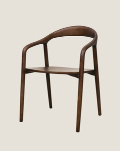 MARGOT DINING CHAIR - BROWN
