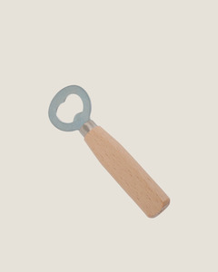 Kitchen Glassware: BEECH WOOD BOTTLE OPENER