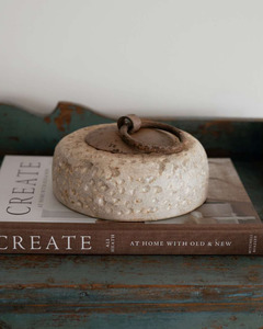 Kitchen Glassware: VINTAGE STONE DOOR STOPPER