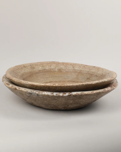 Homeware: Old Large Marble Bowls