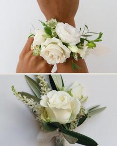 Blooms: MAC HIGH SCHOOL FORMAL - CORSAGE + BUTTON HOLE  SPECIAL COMBO DEAL