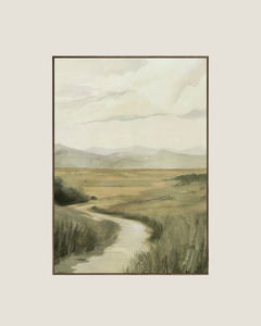 FRAMED CANVAS - HAND EMBELLISHED - LORNE
