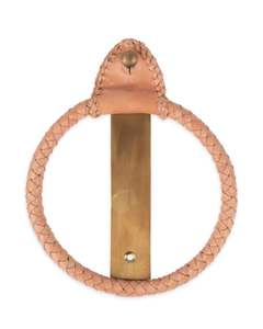 Cuir: Bullo Towel Holder