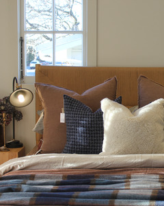 All: RALPH LAUREN CUSTOM MADE HOUNDSTOOTH  WOOL CUSHION COVER