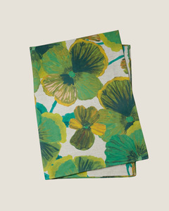 WILD PANSY TABLECLOTH - VERDE 250X170CM