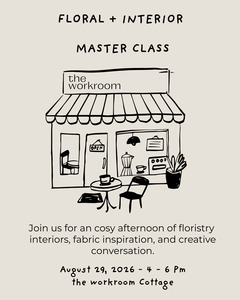 All: THE WORKROOM WINTER FLORAL AND INTERIOR MASTER CLASS