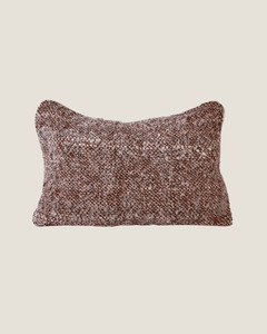 Cushions: WABI CUSHION COVER 100% RECYCLED LINEN - RUST