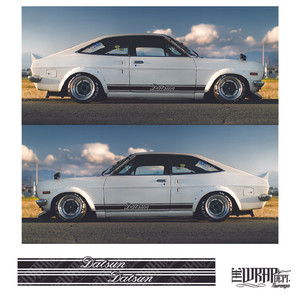 Products: Datsun side graphic kit The Wrap Department