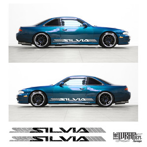 Nissan Silvia side graphic kit The Wrap Department