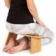 Bamboo Meditation Bench Foldable - The Yoga