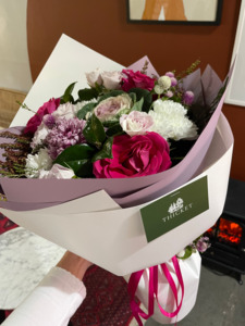 Products: Berry Bouquet - Thicket Coffee + Flowers