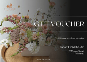 Products: Gift Voucher - Thicket Coffee + Flowers