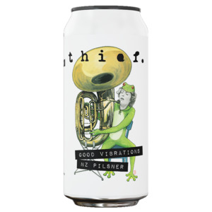 Good Vibrations NZ Pilsner 5% - Thief