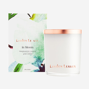 Products: Linden Leaves Green Verbena Soy Wax Candle - Think Eco