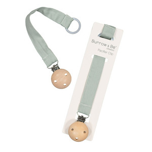 Products: Pacifier Clip – Sage - Think Eco